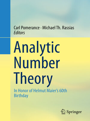 cover image of Analytic Number Theory